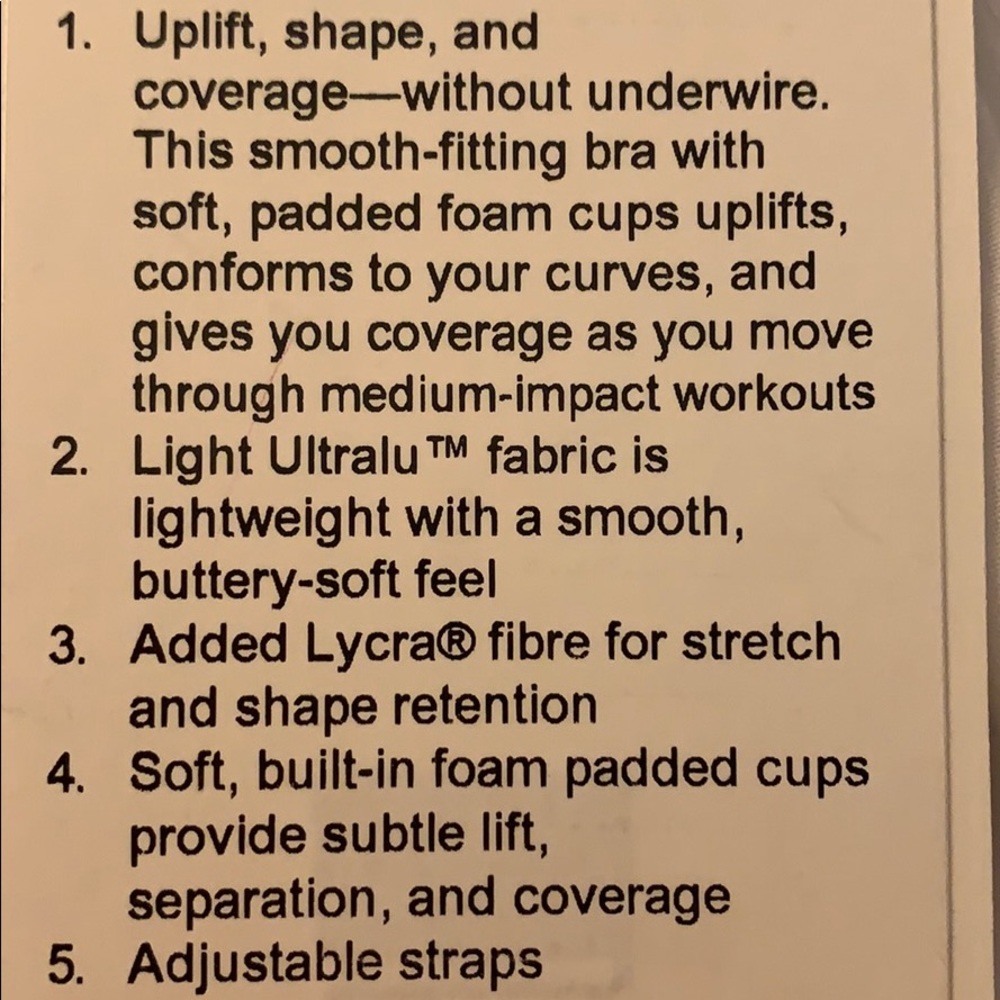 Lululemon Bra - Picture 5 of 5